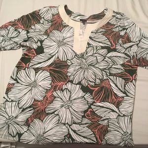 Talbots 3/4 sleeve shirt